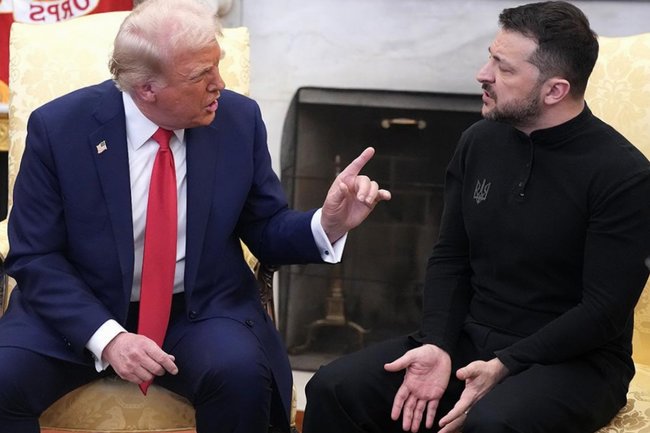 Владимир Зеленский и Дональд Трамп