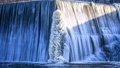 Жителям Брянской области показали зимнюю красоту водопада в Белых Берегах