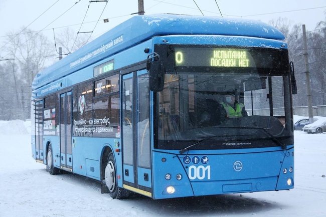 В Новосибирске закупили девять новых троллейбусов за 413 миллионов рублей