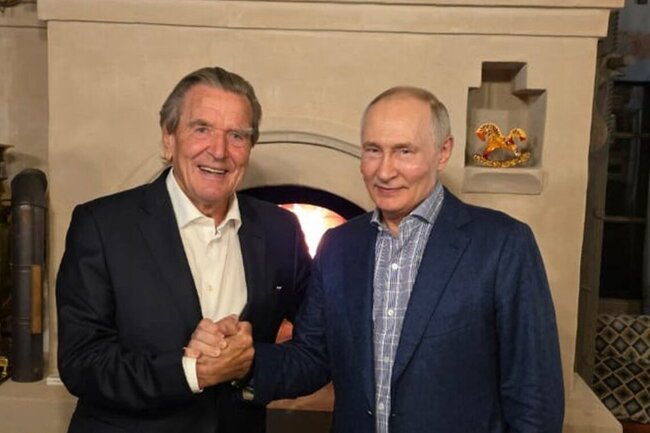 Владимир Путин / Герхард Шредер