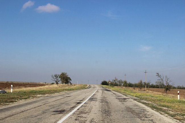 дорога в Крыму