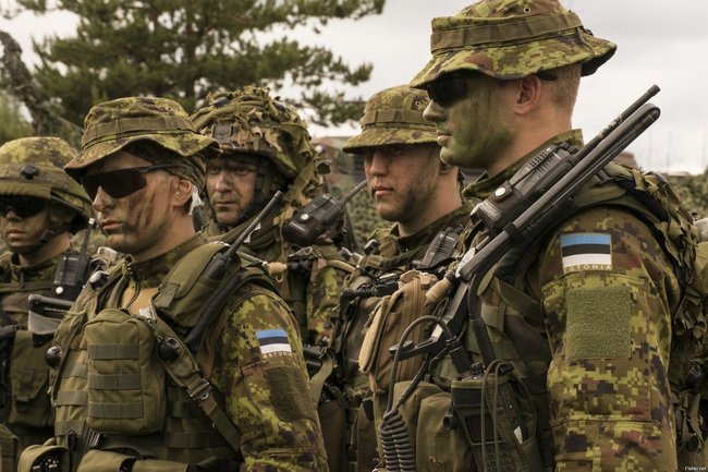 Эстония поставила свой военный потенциал в один ряд с Россией