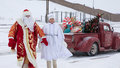 В новогодние праздники по Тюмени проедет Дед Мороз на ретро-автомобиле