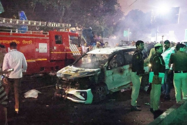 Взрыв в Нью-Дели