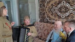 В Упоровском районе чествовали тюменского 101-летнего ветерана Великой Отечественной войны