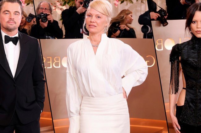 Дженна Ортега, Памела Андерсон, Леонардо Ди Каприо