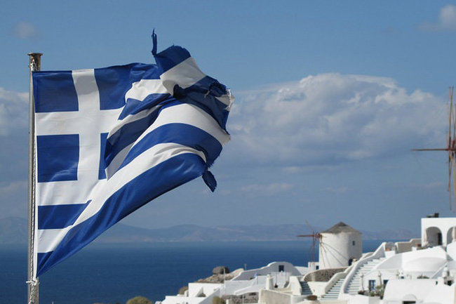 Греция флаг