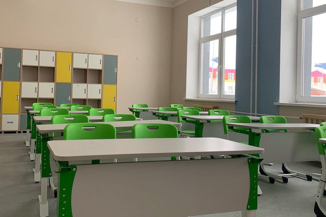 В ЖК «Ново-Патрушево» открыли школу № 56 общей площадью более 20 тысяч квадратных метров