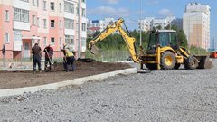 На проспекте Дзержинского в Новосибирске отремонтируют дорогу и тротуары