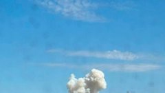 Электроподстанция в Темрюкском районе загорелась из-за обломков беспилотника