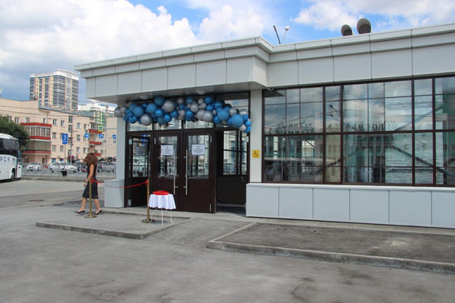 В Новосибирске открыли новый автовокзал за 100 миллионов рублей