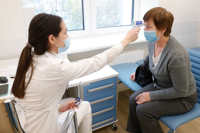 ОРВИ грипп больница поликлиника врач прием врача