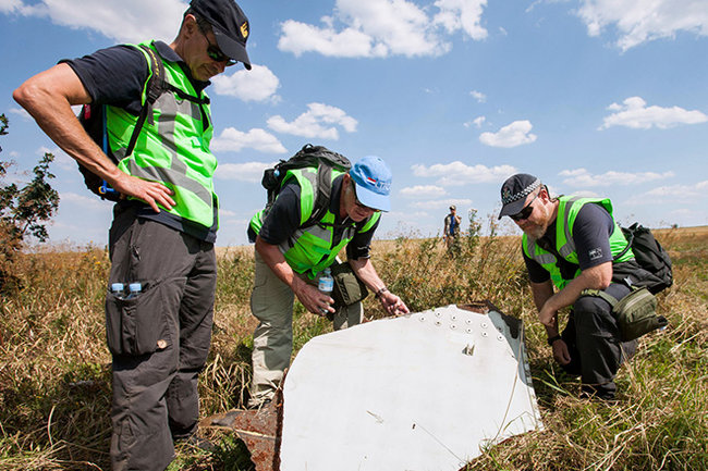 MH17 самолет крушение