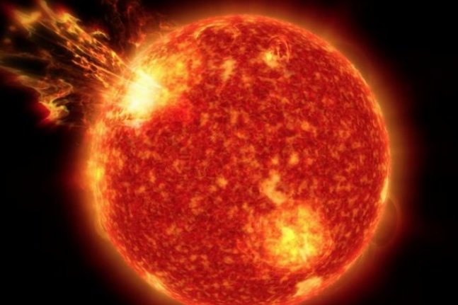 Солнечная вспышка - РИА Новости, 1920, 13.03.2026