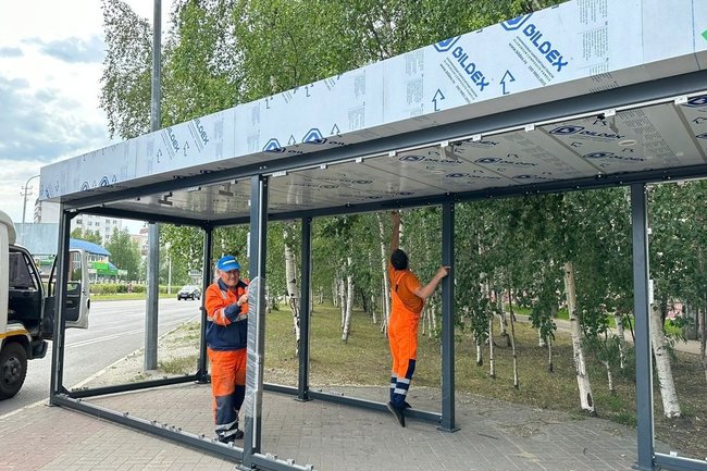 За лето в Сургуте установят 20 новых остановок