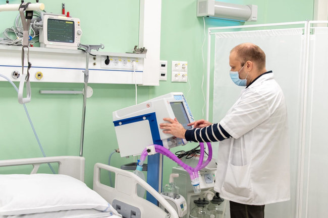В Севастополе достроили второй модульный корпус инфекционного госпиталя