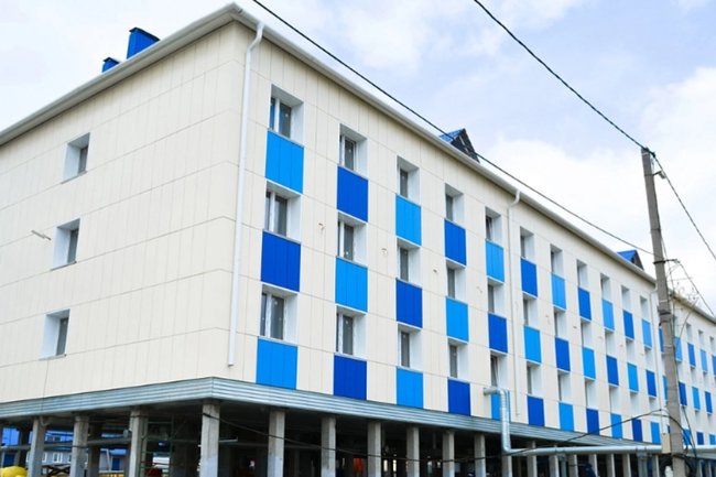 В Новом Порту завершается строительство общежития для бюджетников