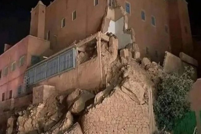 землетрясение в марокко
