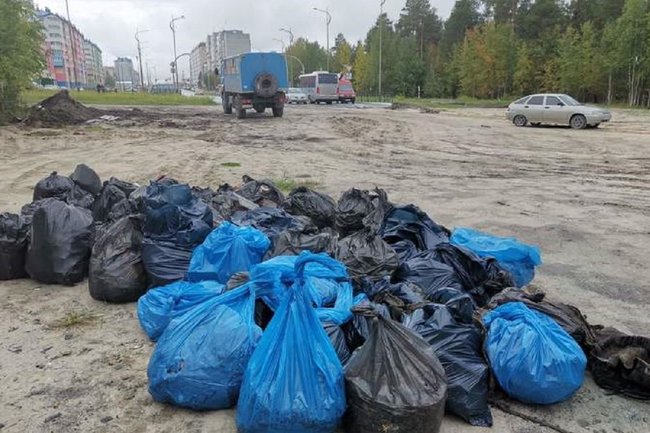 Добровольцы убрали мусор на 13 километрах Куршской косы