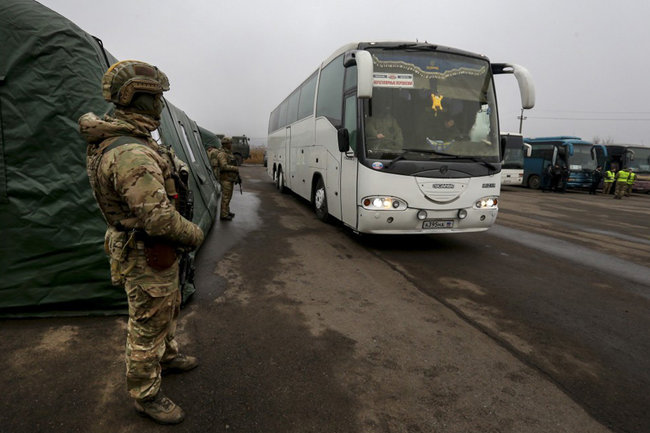 Украина Донбасс обмен пленными 