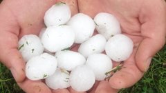 Учёные предсказали появление крупного града в будущем