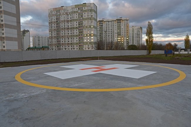 В Чувашии строят вертолетную площадку для санитарной авиации