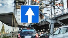 В Калининграде на двухуровневом мосту вводят одностороннее движение