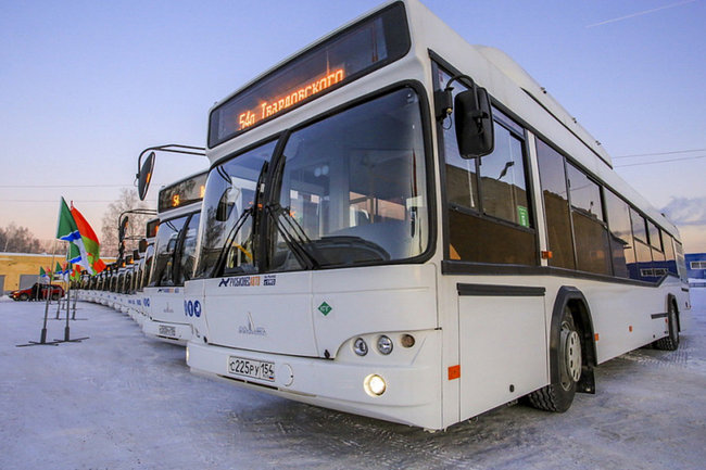 Новосибирск закупит 40 автобусов по программе льготного лизинга