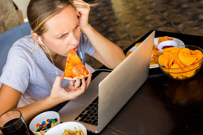 вредные привычки в питании