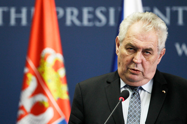 Автомобиль президента чехии