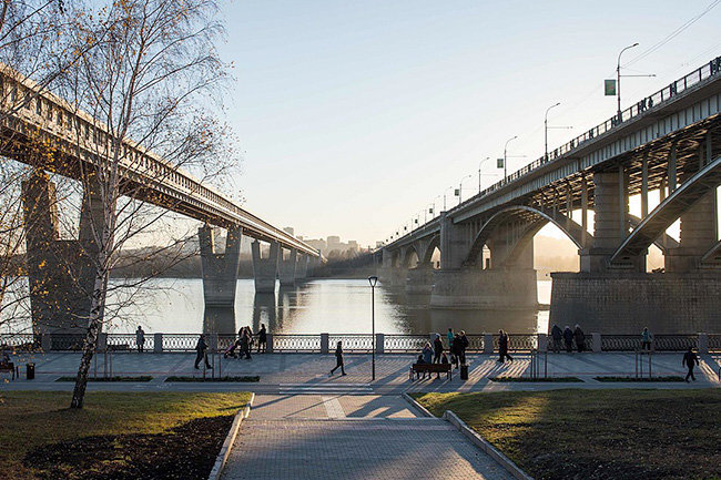 В Новосибирске при строительстве моста появятся два тоннеля