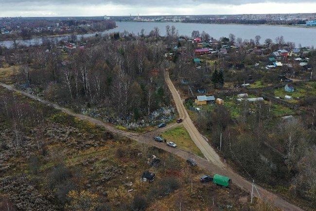 В Рыбинске к памятнику «Усть-Шексна» восстанавливают дорогу