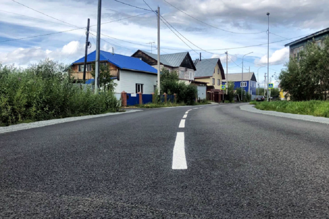 В Салехарде восстановлены дороги на двух улицах