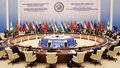 Заседание Совета глав государств - членов Шанхайской организации сотрудничества (ШОС