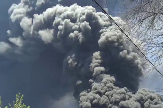 Туапсе / пожар