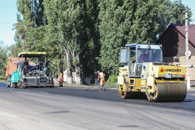 Ремонт дороги на улице Митрофанова в Бийске вышел на завершающую стадию