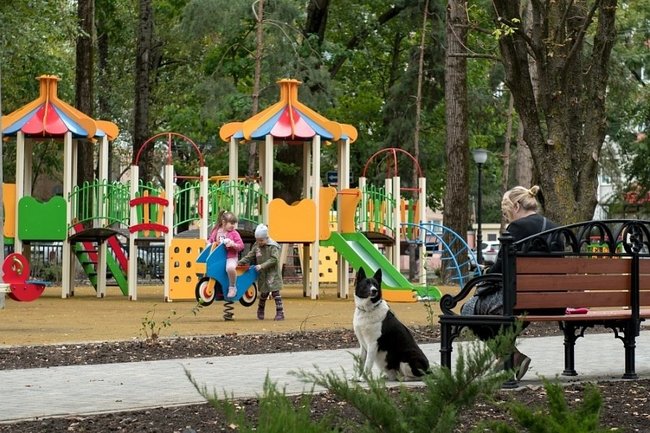 В Рыбинске открылся новый парк на улице Волочаевской