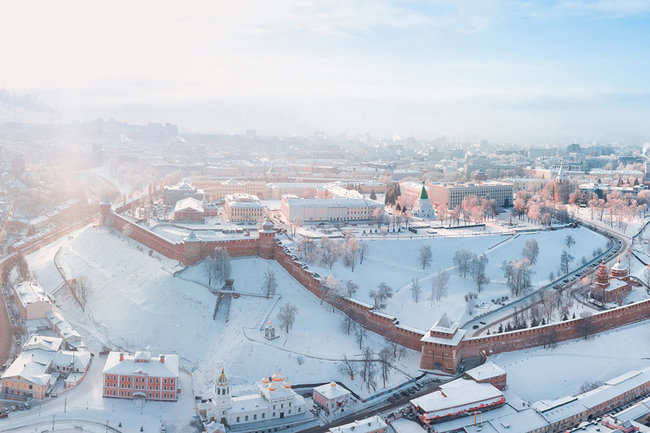 Нижний Новгород зима