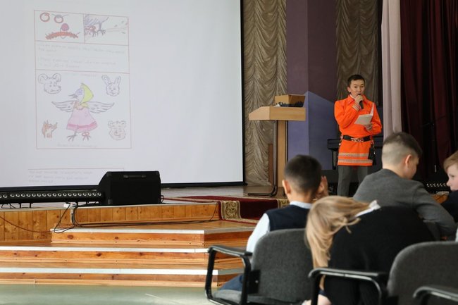 В Шурышкарском районе презентовали сборник комиксов на ханты языке