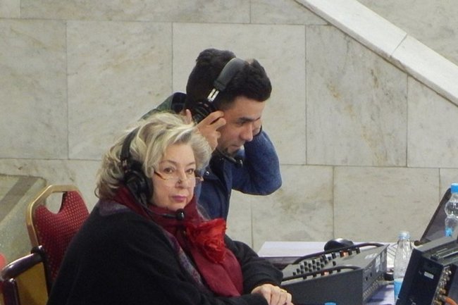 Заслуженный тренер СССР Татьяна Тарасова