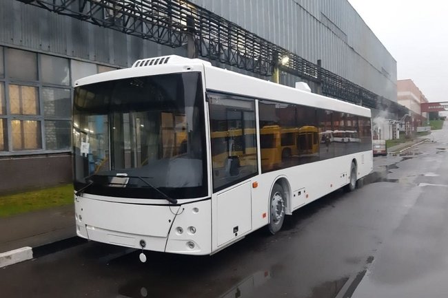 В Чувашию привезен первый новый троллейбус