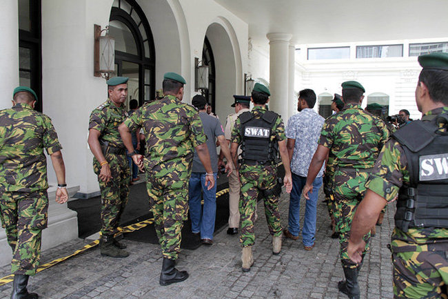 Шри-Ланка полиция взрыв теракт 
