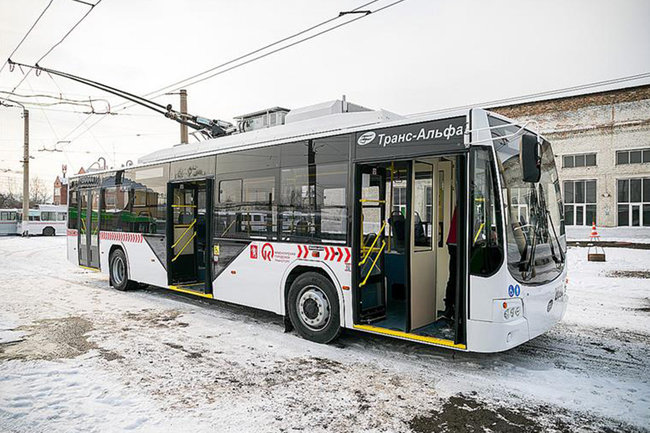 В Красноярске начнут ездить троллейбусы без контактной сети