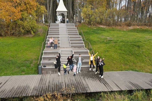 В Калужской области благоустроили парк на реке Турее