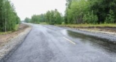 Власти Нижневартовска отремонтировали проблемную дорогу на границе с Томской областью