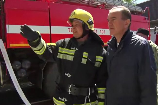 Вениамин Кондратьев / пожарный / Туапсе