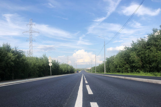 4-полосную дорогу в Сургуте введут в эксплуатацию раньше срока