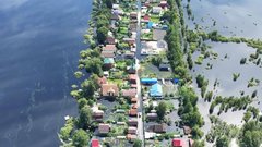 Уровень воды в реках Тюмени и её окрестностях продолжает расти