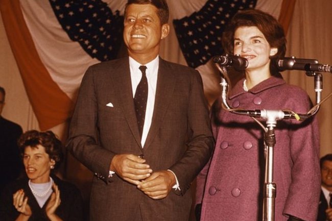 Жаклин и Джон Кеннеди