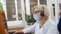 врач поликлиника больница регистратура компьютер звонок телемедицина дистанционный мониторинг здоровья